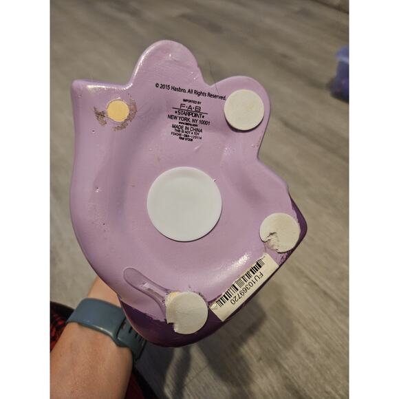 My Little Pony Twilight Sparkle 9.5” Ceramic Piggy Coin Bank Hasbro 2014 - Picture 7 of 10